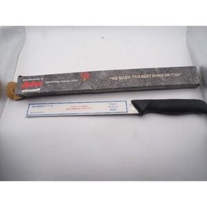 Quikut Sharpkut II Carve & Serve Knife Serrated Fork Tip Vintage Made in USA Box